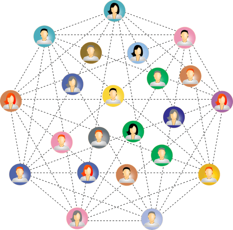 conexiones conections web people customers clients